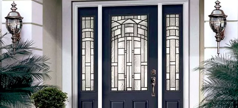 Stained Glass Door Panels in Margate, FL
