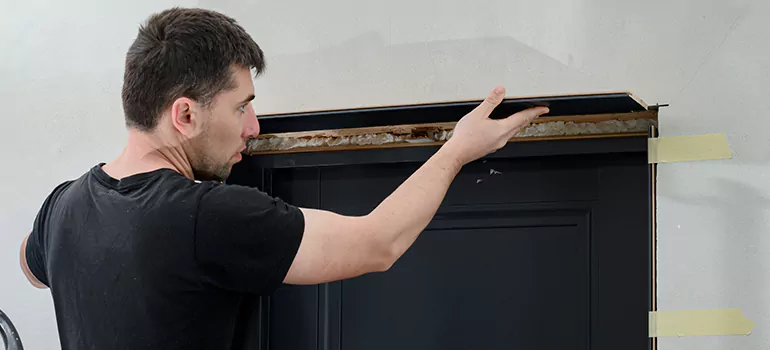 Wood Door Hole Repair in Margate, FL